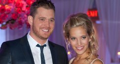 Michael Buble and Lusiana Lopilato 
