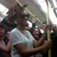 6. Rihanna takes the tube