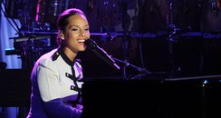 Alicia Keys pre Grammy Awards 2012