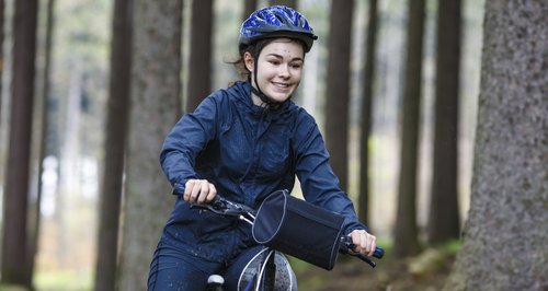 Girl On Bike