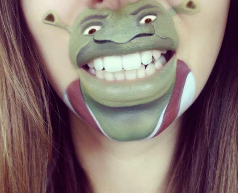 Shrek+Face+Painting ... . - Weird & Wonderful: Cartoon Face Painting Extravaganza! - Heart FM