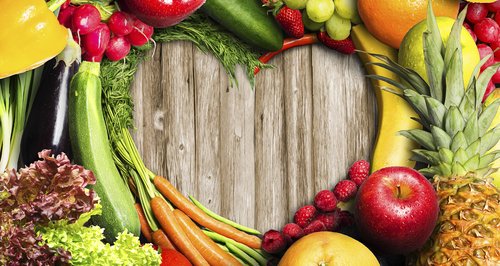 Fuit and Veg, Heart, Food