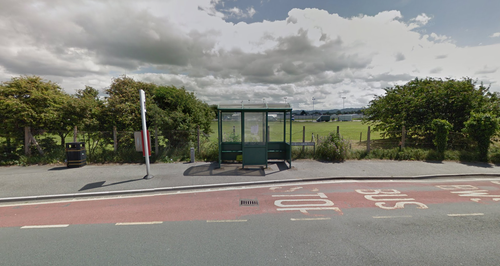 Police appealing for information after newborn baby found in a bus shelter