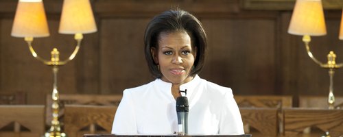Michelle Obama in Oxford